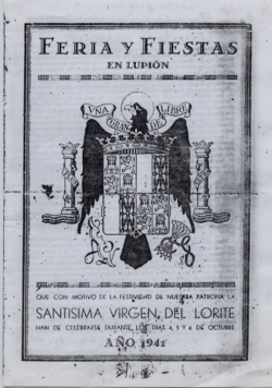 Fiestas mayores en honor de Nuestra Señora del Lorite y el Santísimo Cristo de la Veracruz  
